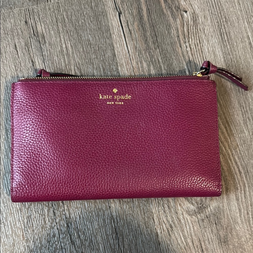 Kate Spade Pebbled Leather Wallet